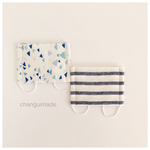 【おすすめ!】ふわふわガーゼ マスク 2枚set for kids ⑨