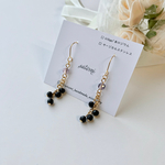 小粒ガラスの大人ピアス/イヤリング