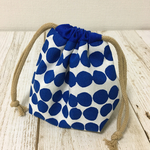 ミニ巾着 北欧ドット