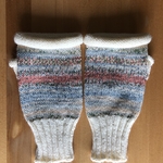 opal毛糸ヴァン・ゴッホ「アニエールのレストラン・ド・ラ・シレーヌ」&ナチュラルホワイト🧶リストウォーマー*送料無料