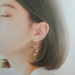 ペリドット&ムーンストーンのピアスorイヤリング