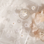 やぎさんとお花のスマホケース