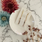 らせん型スティック * マーブルスティック フックピアス