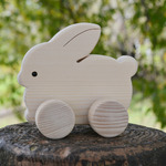 C様用出品 ウサギの木の玩具★