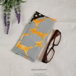 run run run ブルー ミナペルホネン◆眼鏡ケース