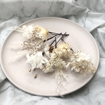 ヘッドドレス 8本セット a-1 ブライダル 前撮り 和装 ウエディング 髪飾り プリザーブド フラワー 卒業式 成人式 七五三 ウェディング ヘアアクセ あじさい かすみ草 ヘッドパーツ