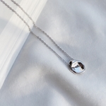 【20%OFF】 petit bean necklace(silver)