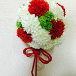 ピンポンマム ボールブーケ