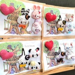 福袋②☆動物さんのヘアゴム×パッチンピンのセット☆送料無料