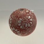 大玉 香立て(赤小花)