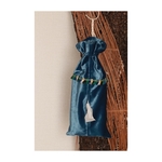 ティッシュカバー ベロアブルー