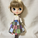 ブライス、リカちゃんサイズワンピース