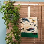 爬虫類大好き! 入園入学 上履き入れ 男の子 グリーン 幼稚園 保育園 小学生 トカゲ カメレオン