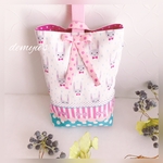 rai0127様専用⭐︎うさぎリボン大好き女の子の上履き入れ(シューズバッグ)