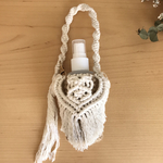 マクラメ・スプレーボトル付きケースホルダー(麻×天然コットン)