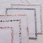 保育園・幼稚園のお手拭きタオルにも✨リバティ ワッフルタオルハンカチ【オーダー受付中】