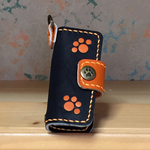 革のキーケース