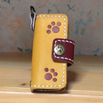 革のキーケース