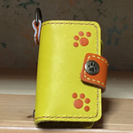 革のキーケース