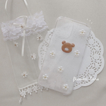 ⋮ flower bear ⋮ くまさんと白いお花