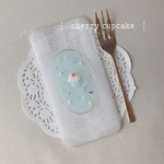 ⋮ cherry cupcake ⋮パステルグリーンカップケーキ