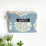 送料無料 マスクも入る万能ティッシュポーチ*ポップコーンわんちゃん