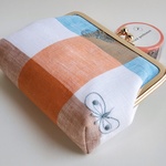 【値下げ】がまぐちポーチ*minäperhonen(choucho)