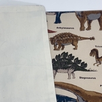 【再販】ランチョンマット ランチマット 40x30 恐竜 ベージュ 男の子