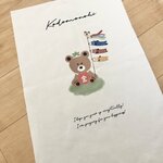 こどもの日タペストリー (金太郎くまさん)約31cm×約64cm