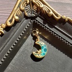 マスクチャーム 海塗り 月 チャーム