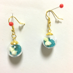 ガラスドームピアス07