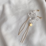 suzumaru×chain pierce/earring(gold)