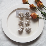 fallin イヤリング・ピアス ライトグレー