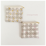 ぺたんこchibiポーチ・Peace ピンク