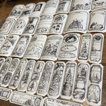 シール【森のラベル】40枚