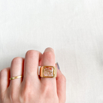 NEW□大ぶりペイントリング-花筏