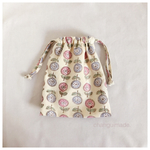 【K様オーダー品】お弁当袋&コップ袋 Peace×dot