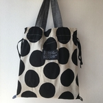2wayきんちゃくbag Black