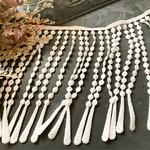 SALE🍎208.ホワイトフリンジ【1m】¥770→¥550