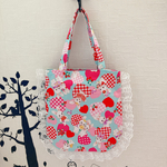 フリルトートバッグ