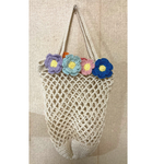 【送料無料】お花のネットバッグ