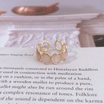 7/14 21:00 round ring (cinnamon)