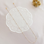 シンプルゴールド*マスクチェーン メガネストラップ 2way