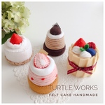 『みき様オーダー品』フェルトのケーキセット