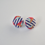 #06 くるみボタンピアス