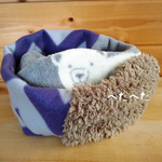 スヌード 《くまさん雪の夜のさんぽ》