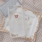 くまさんとパールのスマホケース