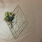 ミニスワッグ アイアンオーナメント付き