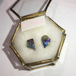 RAINBOW PYRITE PIERCES