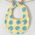 のこりわずか☆ベビースタイ ☆はりねずみイエロー